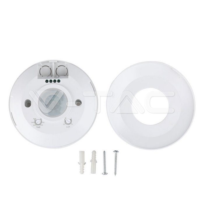Sensor de Teto Branco Liso 2000W 6m 360° - Image 3