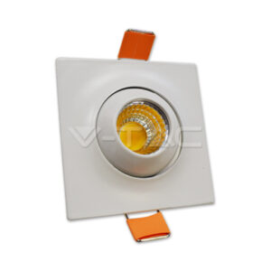 Downlight LED Ajustável Quadrado 3W  6400K