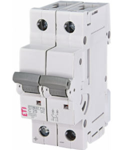Disjuntor Magnetotérmico ETIMAT P10-DC 2p 25A